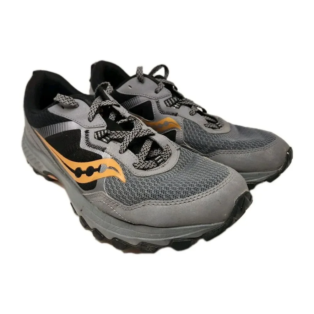 Saucony Excursion TR 16 Men's Size 10 Gray‎ Trail Running Shoes Outdoors Hiking